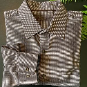 Men’s Tasso Elba long sleeve dress shirt size L
